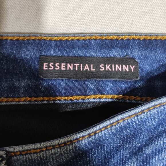 Curve appeal jeans women's size 12/31 ink blue colour essential skinny stretchy - Picture 6 of 14